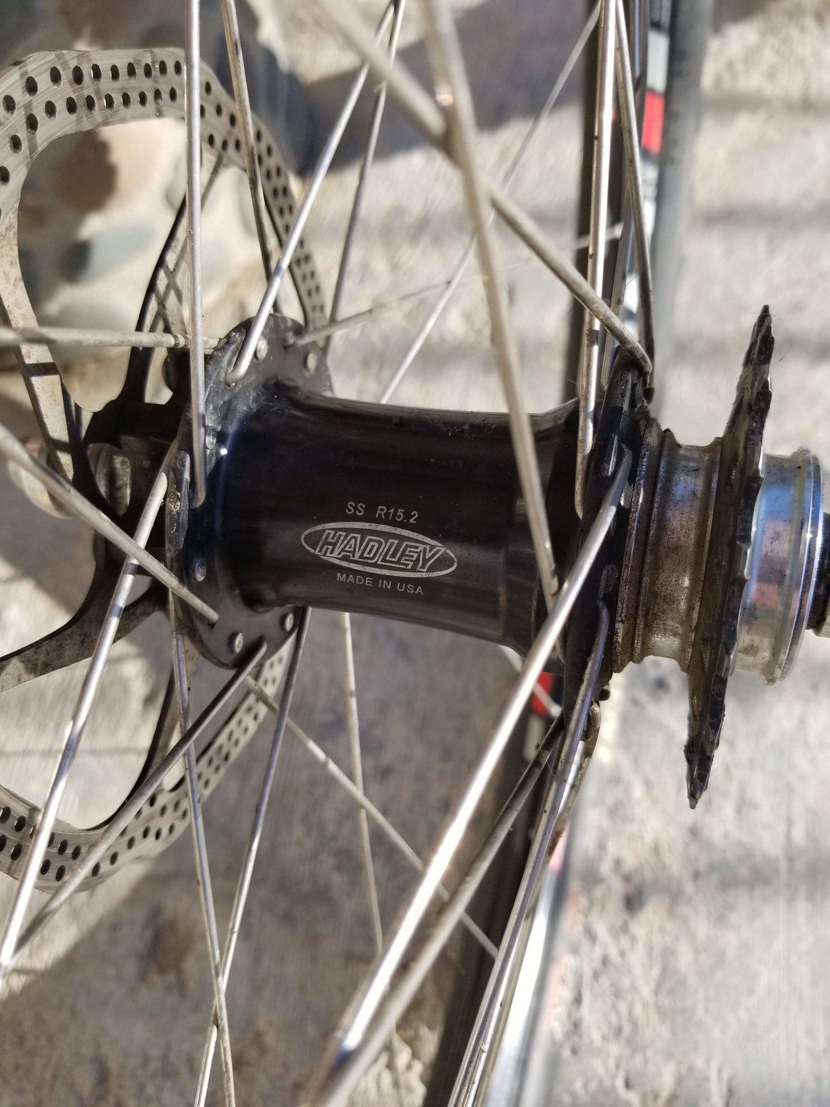 hadley single speed hub