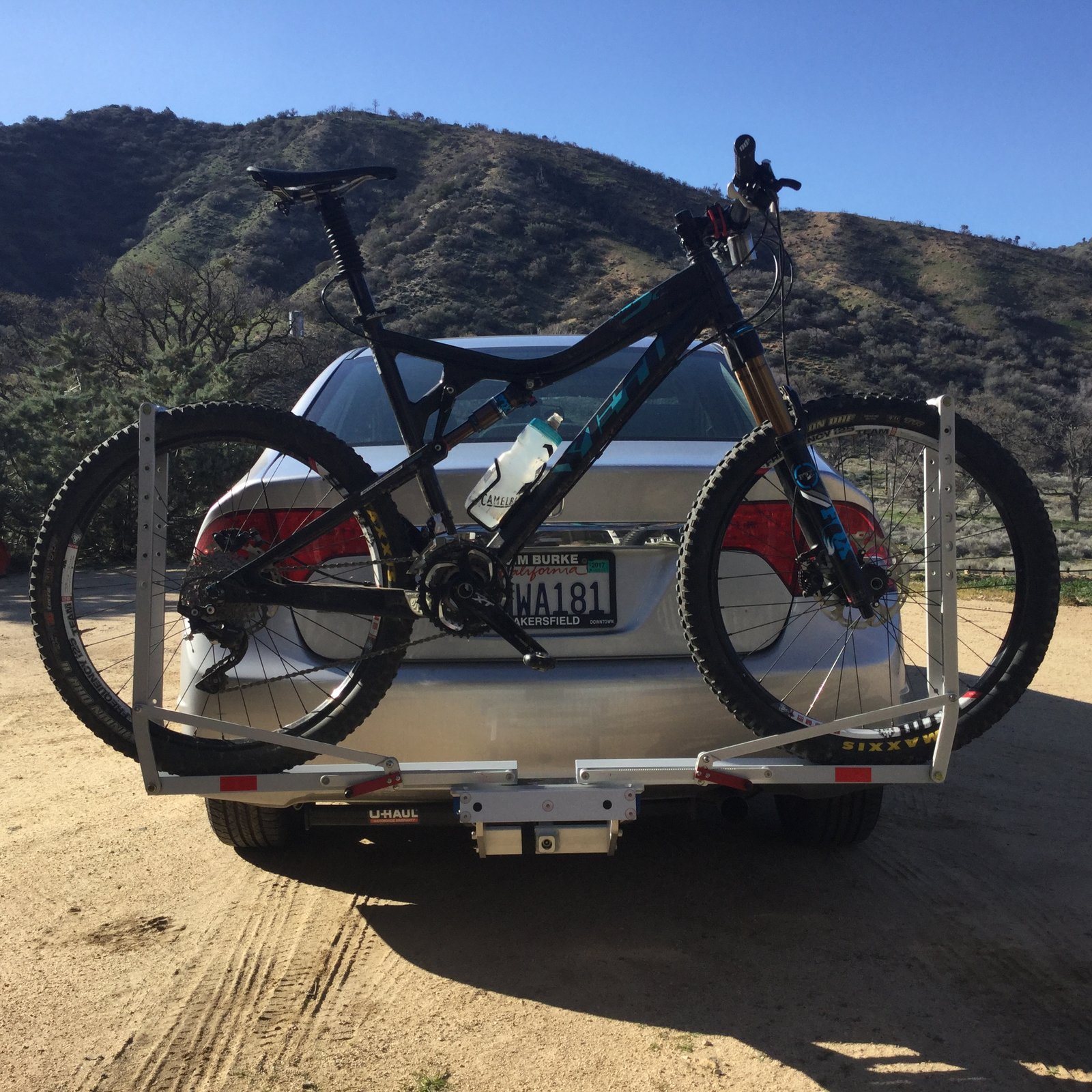 4 bike hitch tray rack