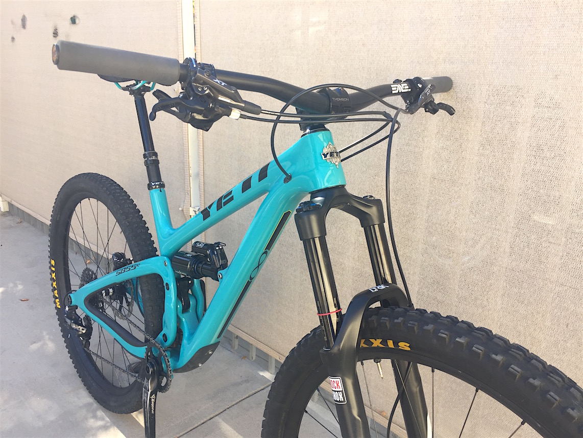 2016 yeti best sale sb5c blue book