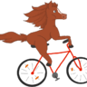 horsebikerider